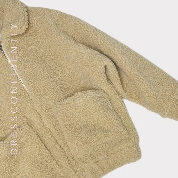 I.AM.GIA. Pixie Oversized Sherpa Teddy Coat - Camel - Picture 11 of 15